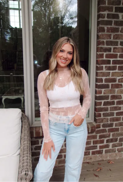 Attention To Lace Top