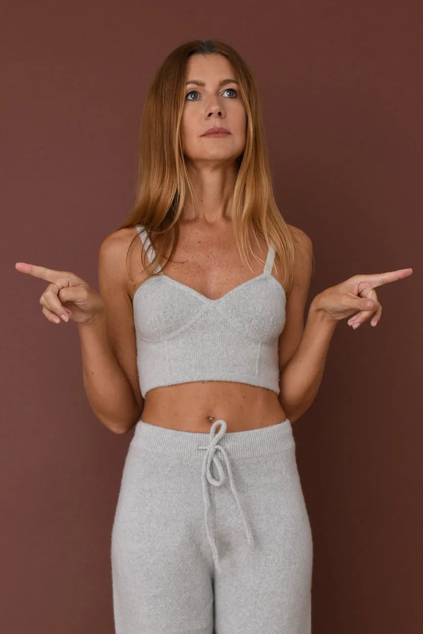 Grey Mist Merino Bralet