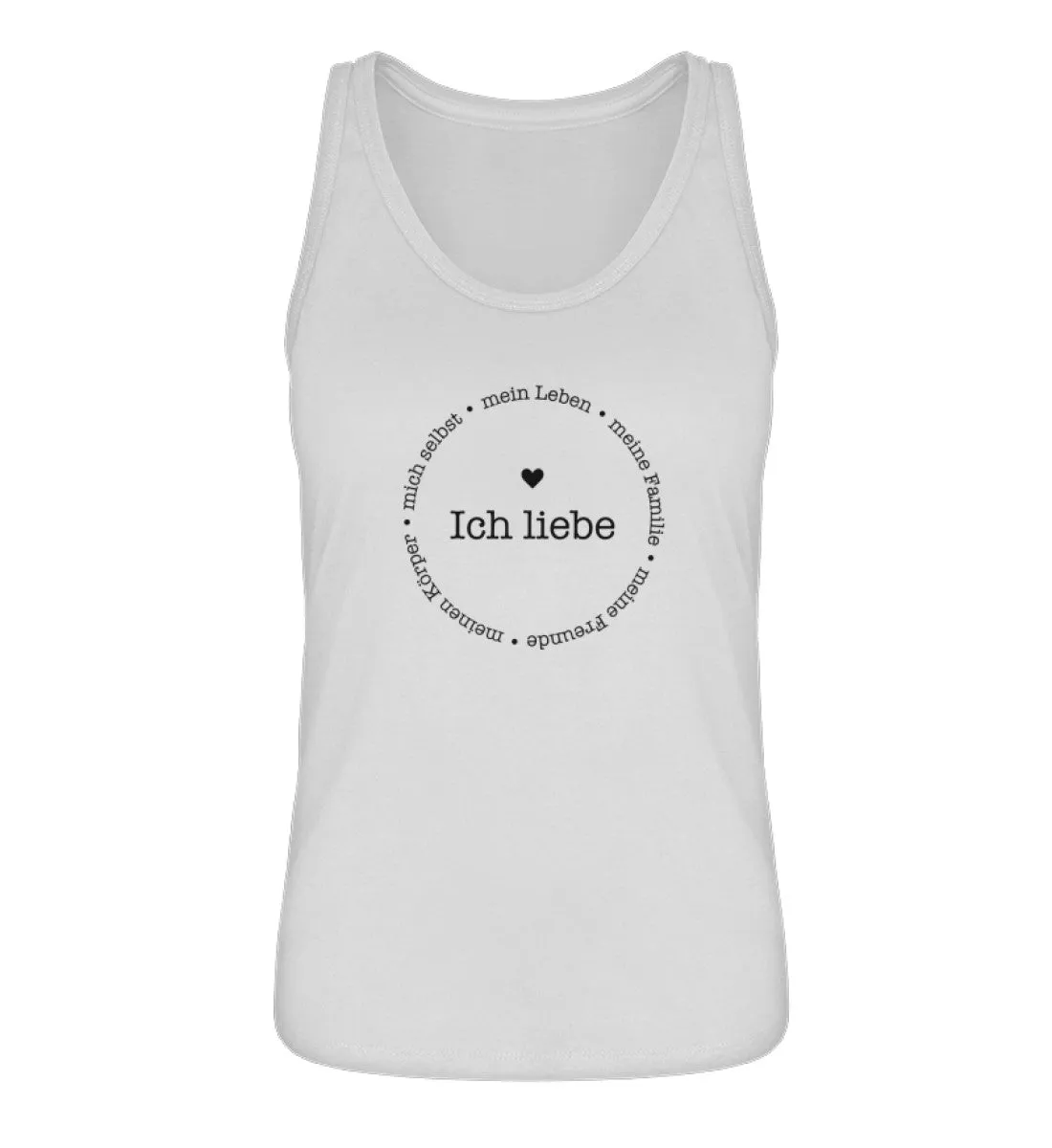 Ich liebe 100% Bio Tank Top
