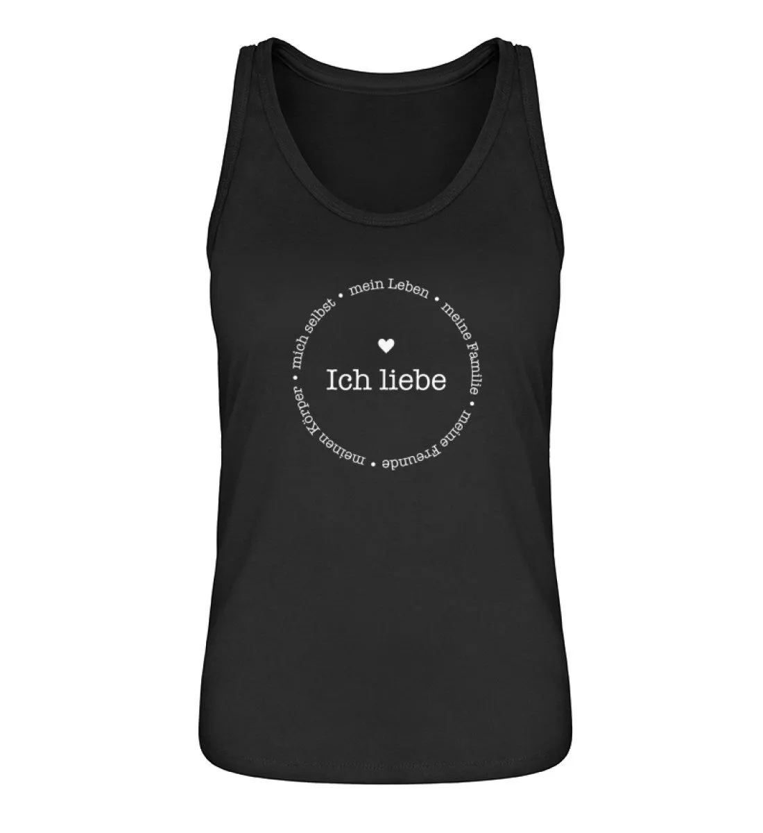 Ich liebe 100% Bio Tank Top