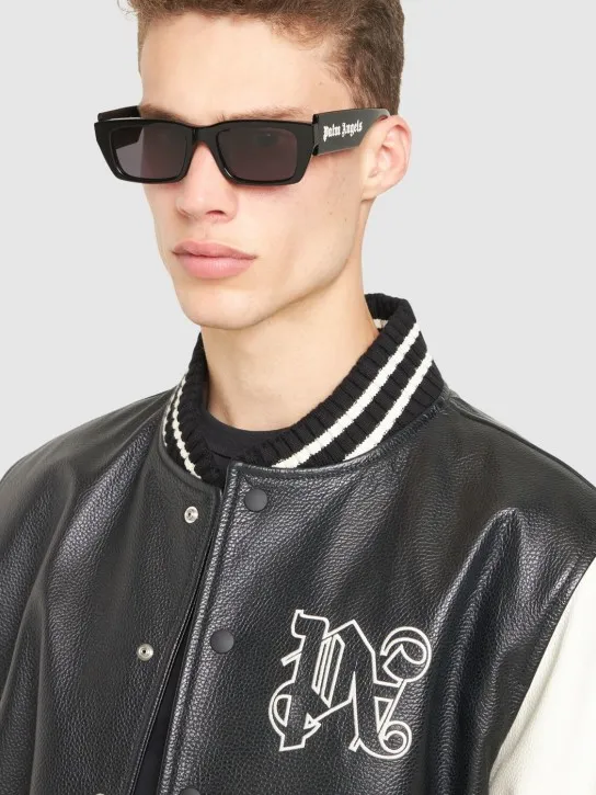 Palm Angels   Palm squared acetate sunglasses 