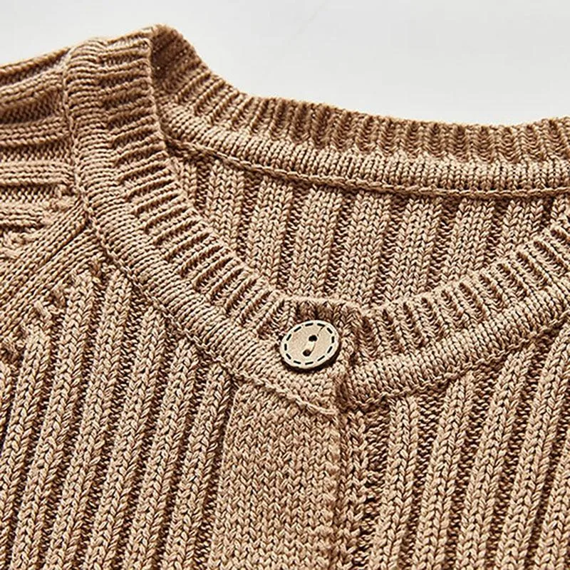 Rib Knitted Baby Jumpsuit